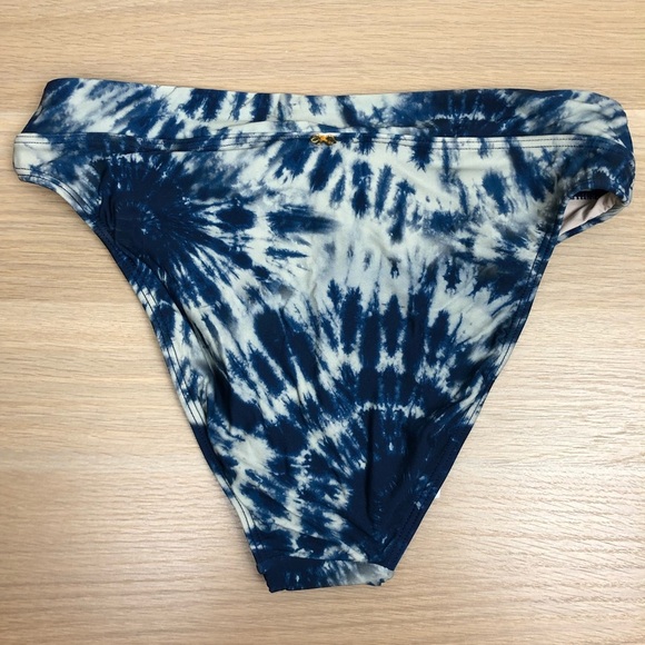NWT PQ Tie- Die High Waisted Bikini Bottoms - Picture 10 of 11
